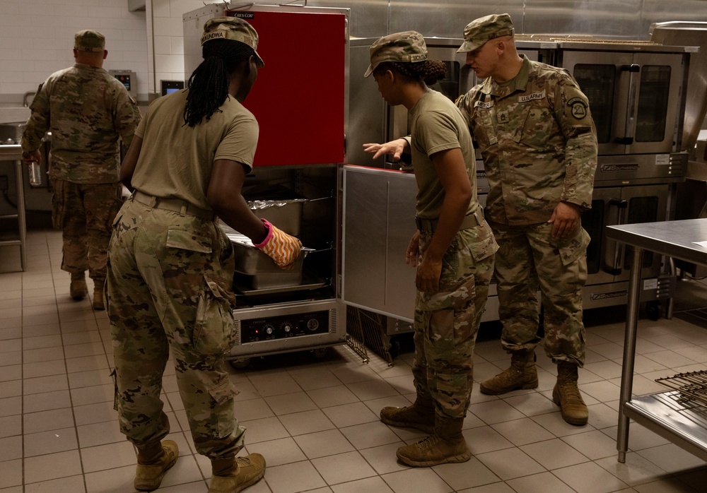 908th Field Feeding Platoon participates in XCTC