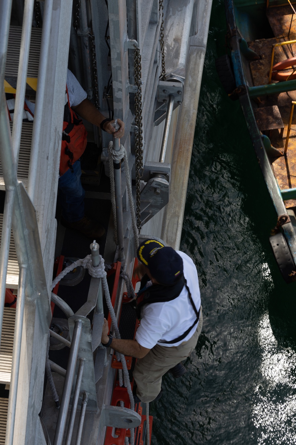 USNS Burlington arrives in Honduras for Continuing Promise 2024