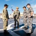 Captain Joe Ring visits HMAS Sydney