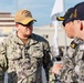 Captain Joe Ring visits HMAS Sydney