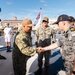 Captain Joe Ring visits HMAS Sydney