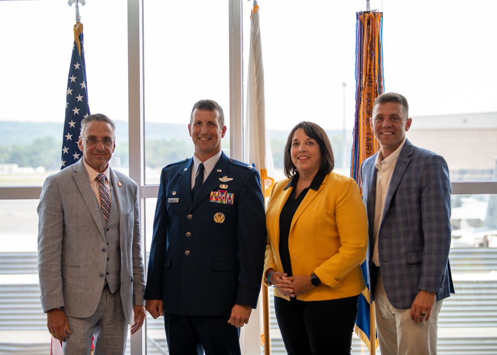 104th Fighter Wing welcomes Vice President Kamala Harris to Barnes Air National Guard Base