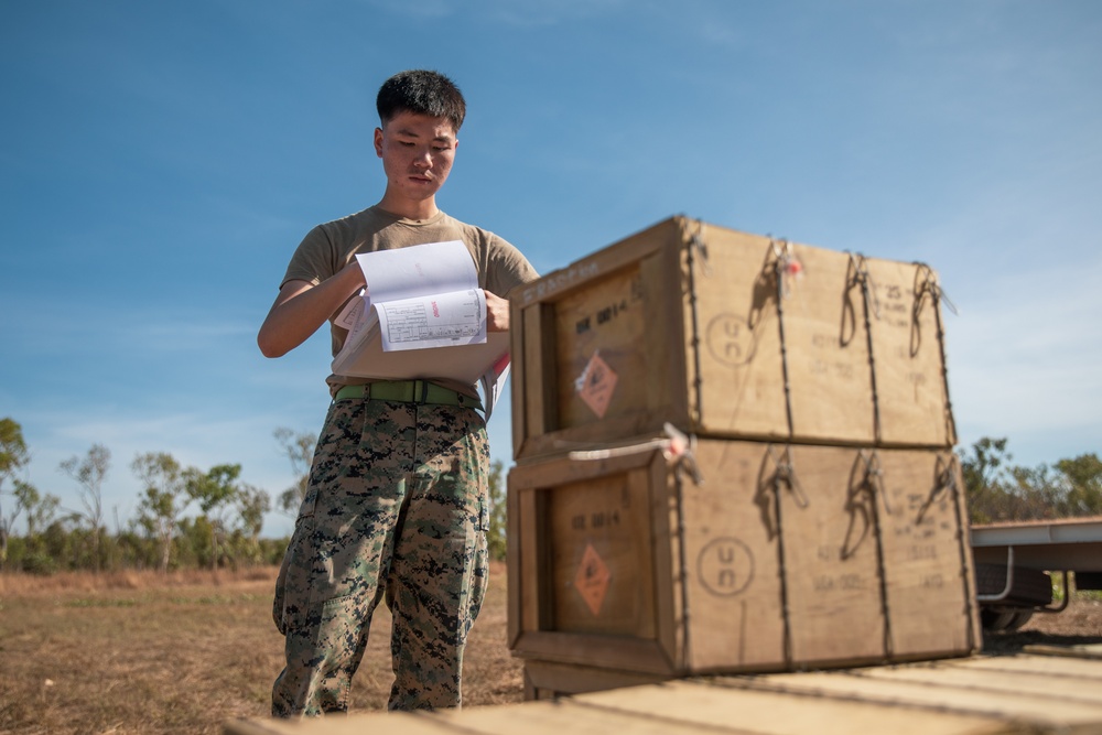 MRF-D 24.3: CLB-5 (Rein.) Marines receive ammo, fuel for Exercise Predator’s Run 24