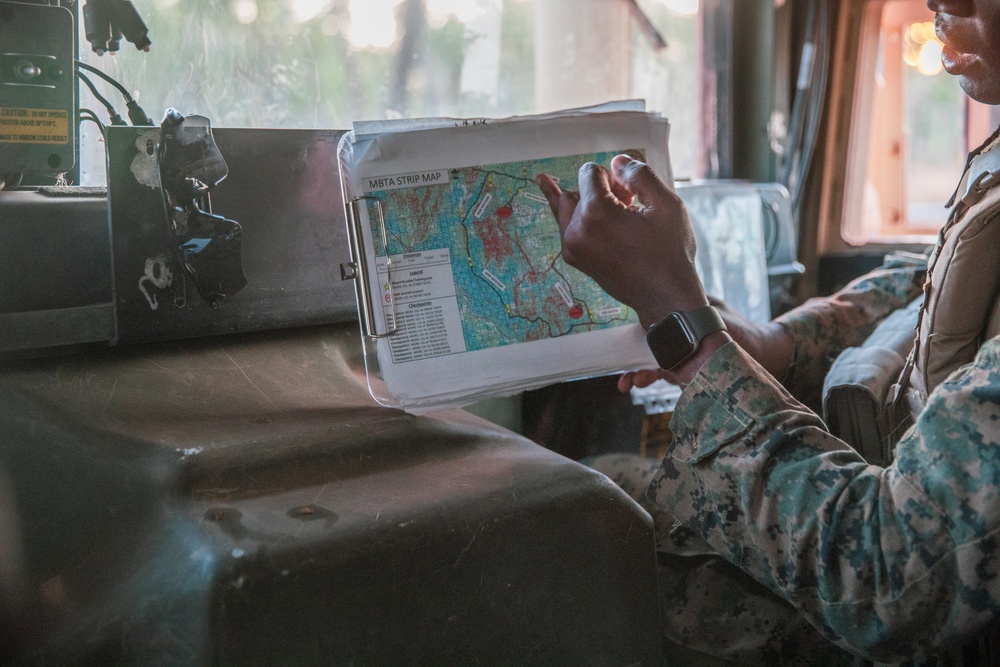 MRF-D 24.3: CLB-5 (Rein.) Marines receive ammo, fuel for Exercise Predator’s Run 24