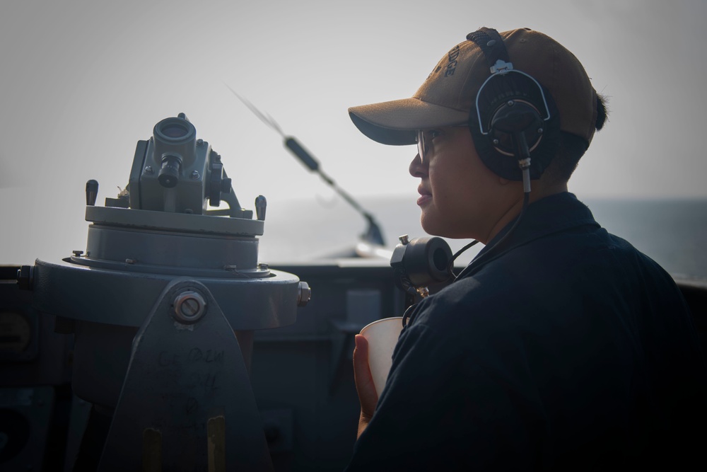 USS BLUE RIDGE ARRIVES IN SINGAPORE