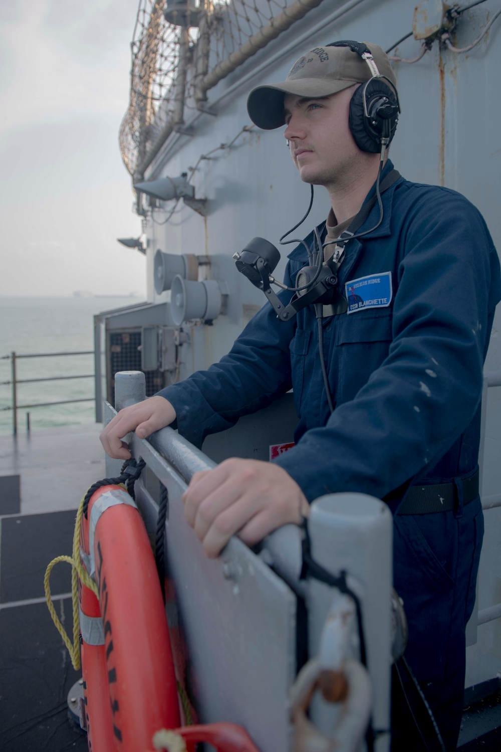 USS BLUE RIDGE ARRIVES IN SINGAPORE
