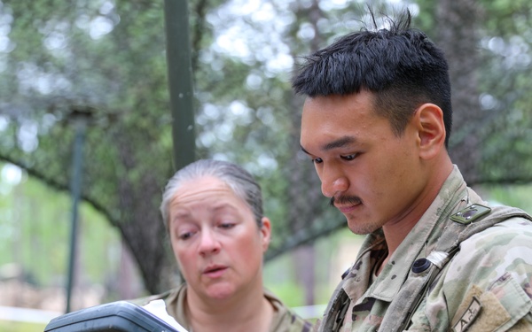 Washington Army National Guard Medics provide medical support to 1st Squadron, 303rd Cavalry regiment during JRTC 24-09.