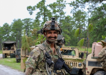 Washington Army National Guard Medics provide medical support to 1st Squadron, 303rd Cavalry regiment during JRTC 24-09.