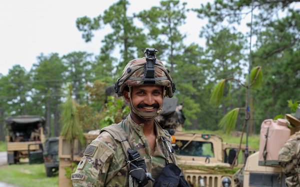 Washington Army National Guard Medics provide medical support to 1st Squadron, 303rd Cavalry regiment during JRTC 24-09.