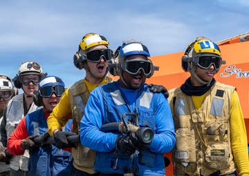 USS Somerset Sailors and 15th MEU Marines participate in drill during RIMPAC 2024