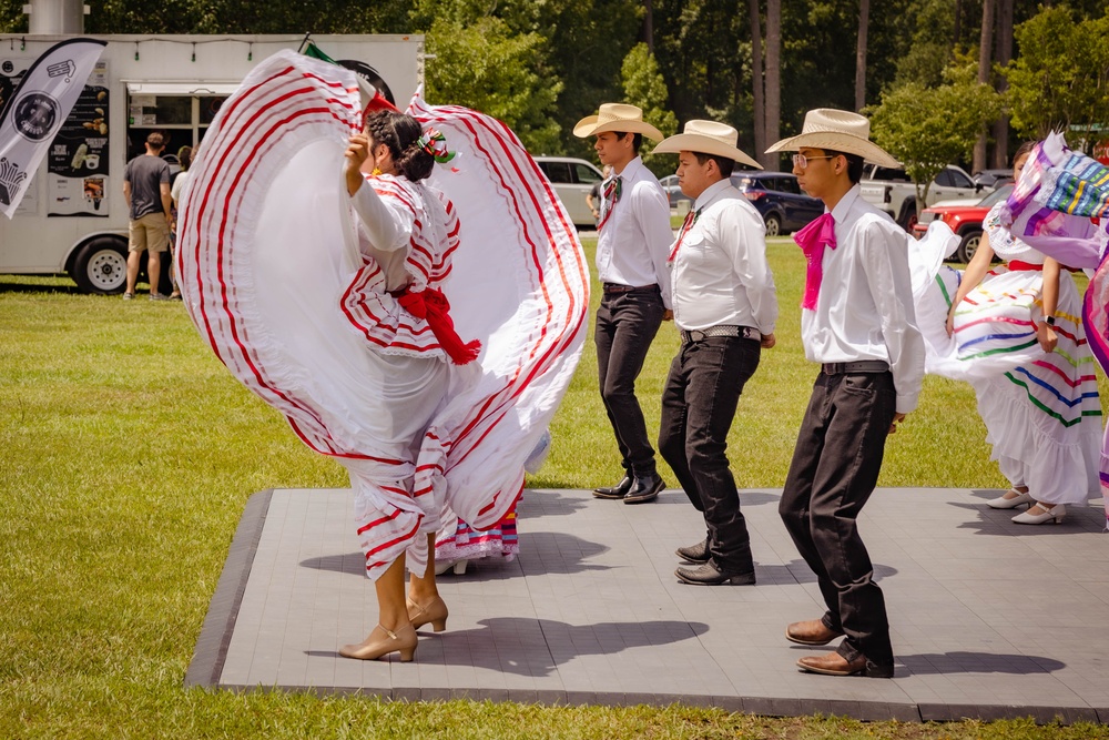 2d Marine Division Band Participates in Summer Latin Fiesta 2024