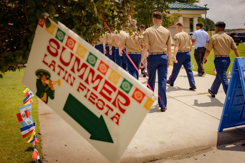 2d Marine Division Band Participates in Summer Latin Fiesta 2024