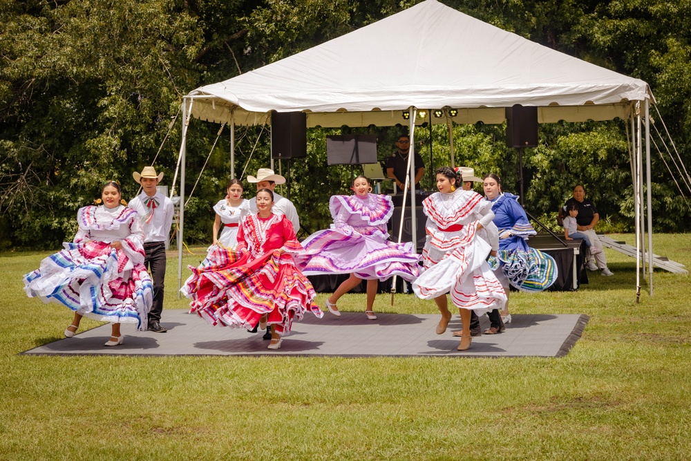 2d Marine Division Band Participates in Summer Latin Fiesta 2024