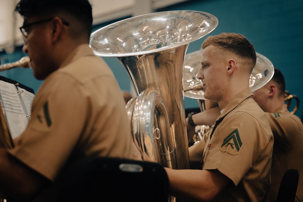 2d Marine Division Band Participates in Summer Latin Fiesta 2024