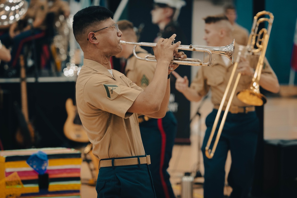 2d Marine Division Band Participates in Summer Latin Fiesta 2024