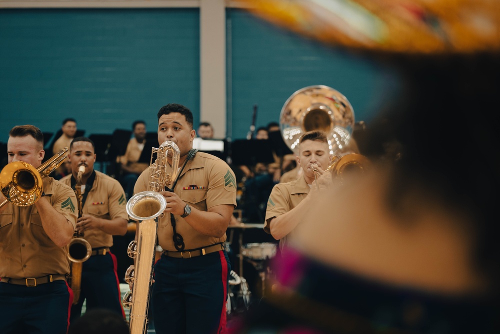 2d Marine Division Band Participates in Summer Latin Fiesta 2024