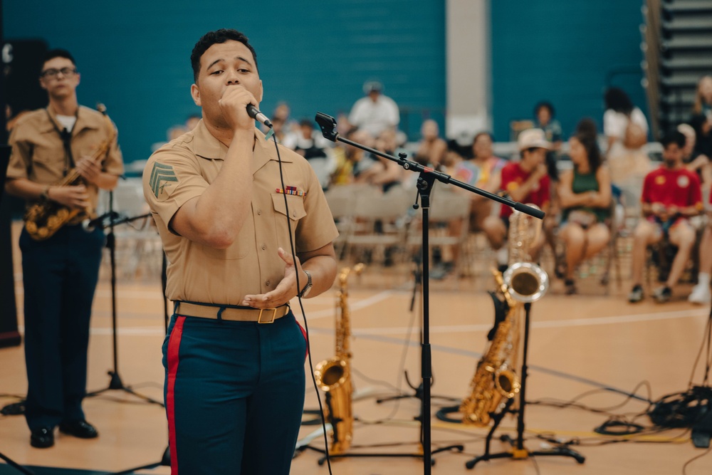 2d Marine Division Band Participates in Summer Latin Fiesta 2024