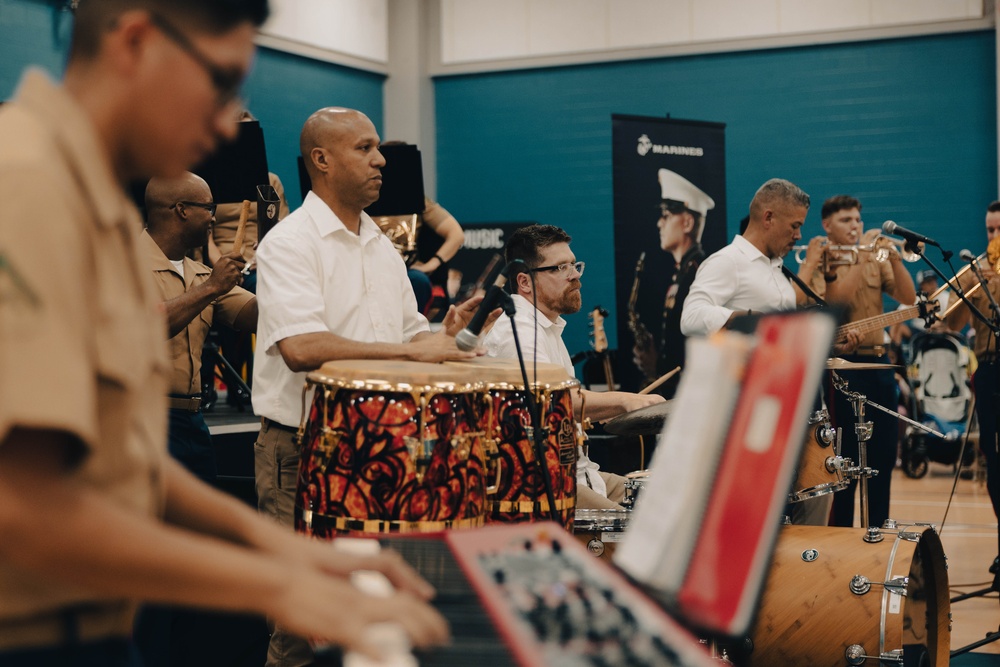 2d Marine Division Band Participates in Summer Latin Fiesta 2024