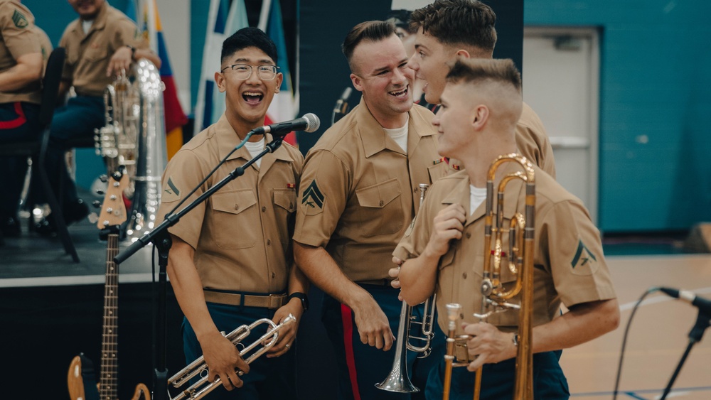 2d Marine Division Band Participates in Summer Latin Fiesta 2024