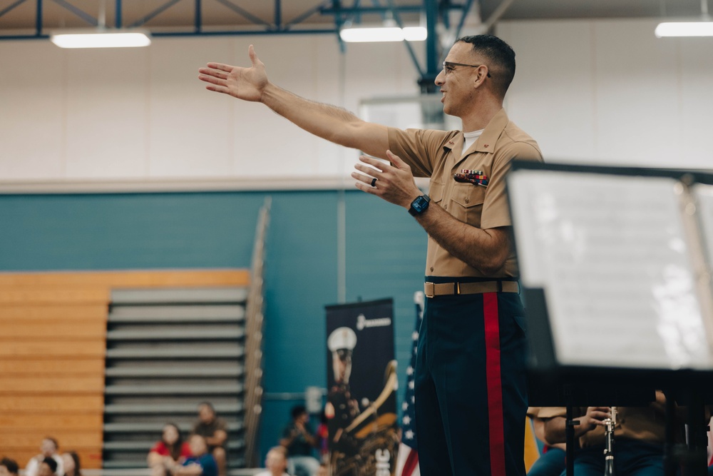 2d Marine Division Band Participates in Summer Latin Fiesta 2024