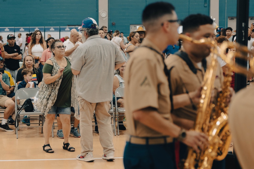 2d Marine Division Band Participates in Summer Latin Fiesta 2024