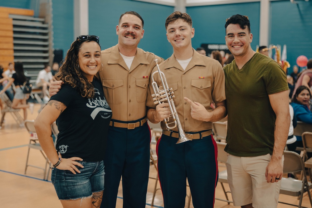 2d Marine Division Band Participates in Summer Latin Fiesta 2024