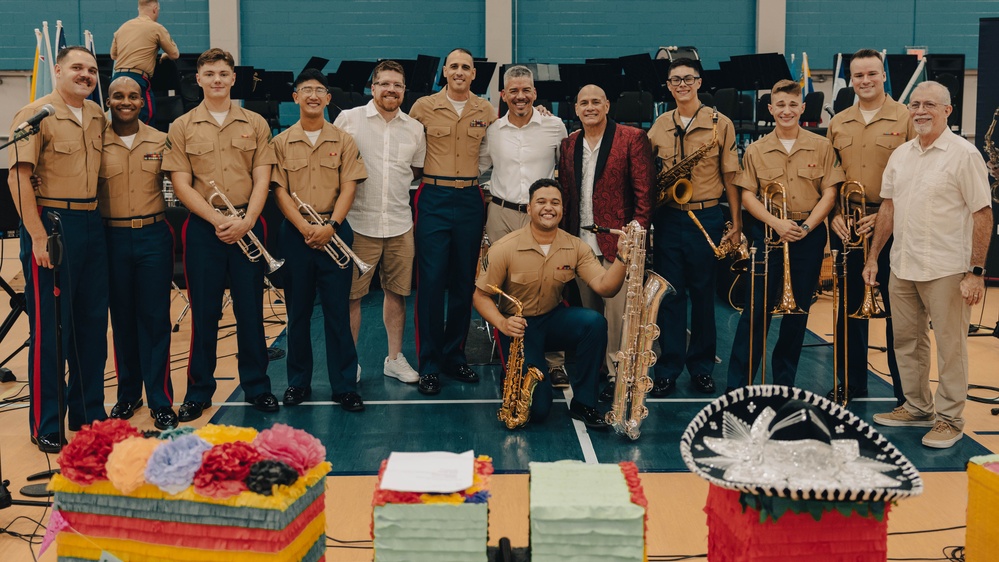 2d Marine Division Band Participates in Summer Latin Fiesta 2024