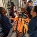 USS Spruance Sailors conduct first-aid during training exercise