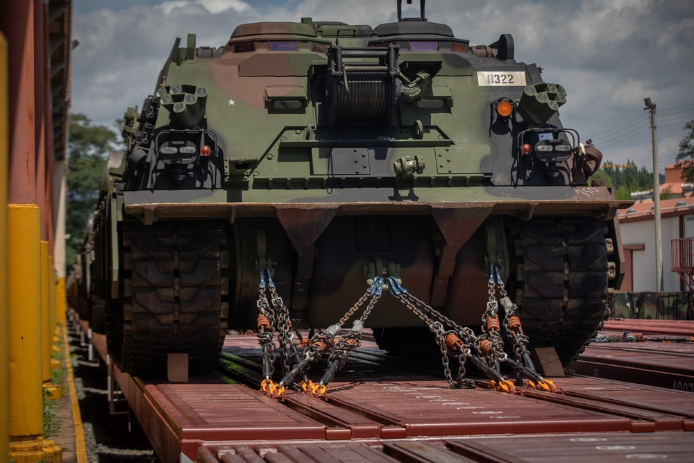 Line/Rail Loading of APS equipment (Pacific Fortitude)