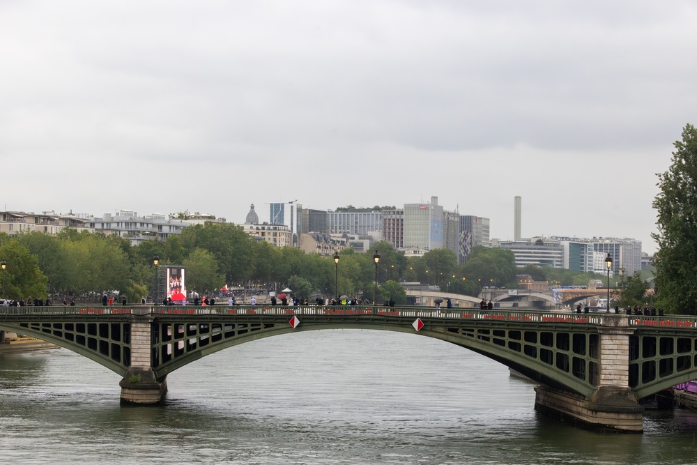 U.S. Olympic Team participates in 2024 Opening Ceremonies in Paris