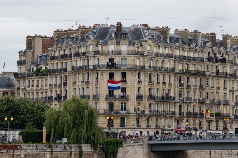 U.S. Olympic Team participates in 2024 Opening Ceremonies in Paris