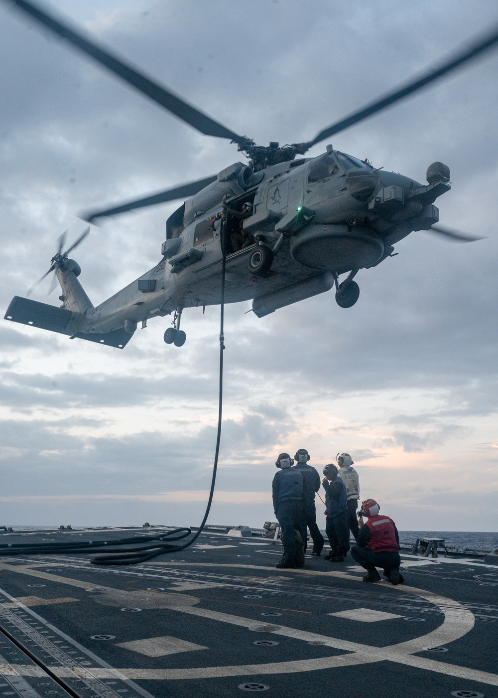 Sterett Conducts HIFR during RIMPAC 2024