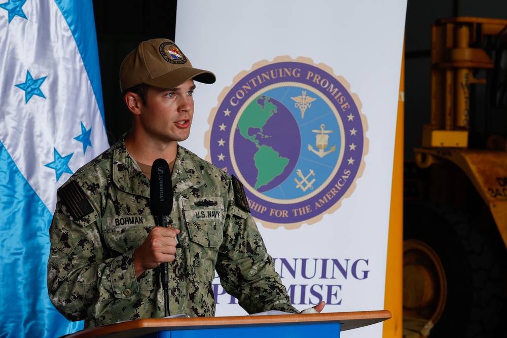 Continuing Promise 2024 hold a Press Conference for Honduras