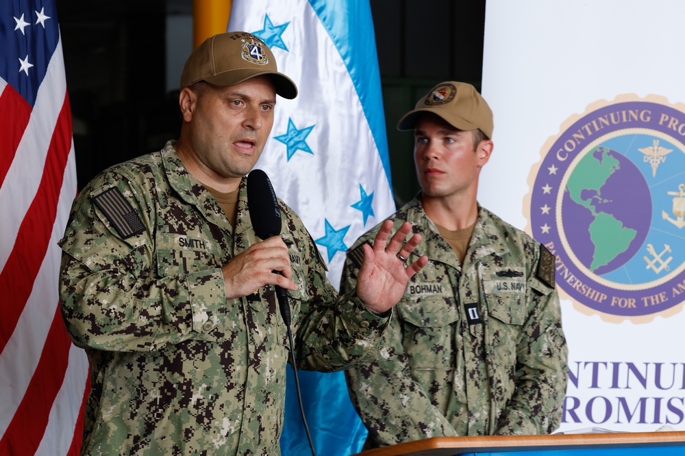 Continuing Promise 2024 hold a Press Conference for Honduras