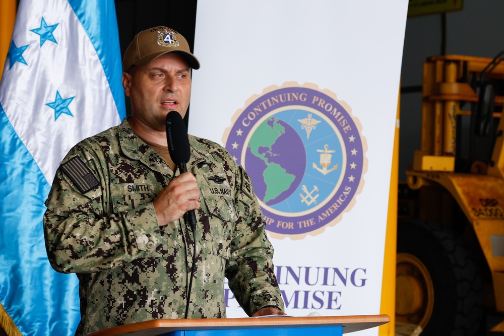 Continuing Promise 2024 hold a Press Conference for Honduras