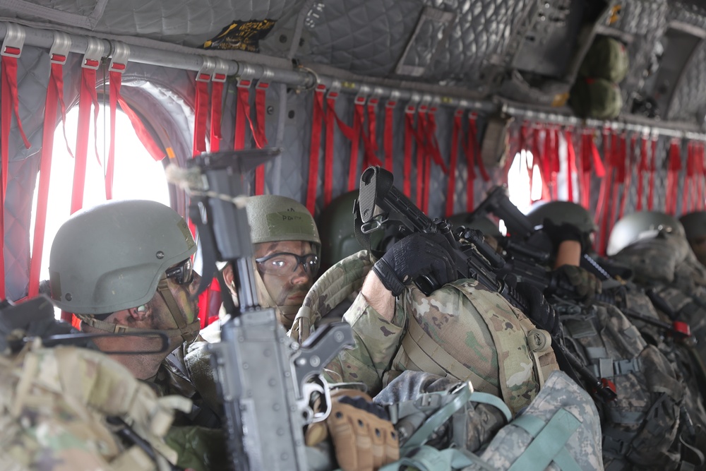 Officer Candidates Move to the Objective