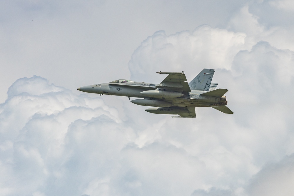 In the Clouds | VMFA (AW)-224 Marines Conduct Flight Operations at Suwon AB South Korea