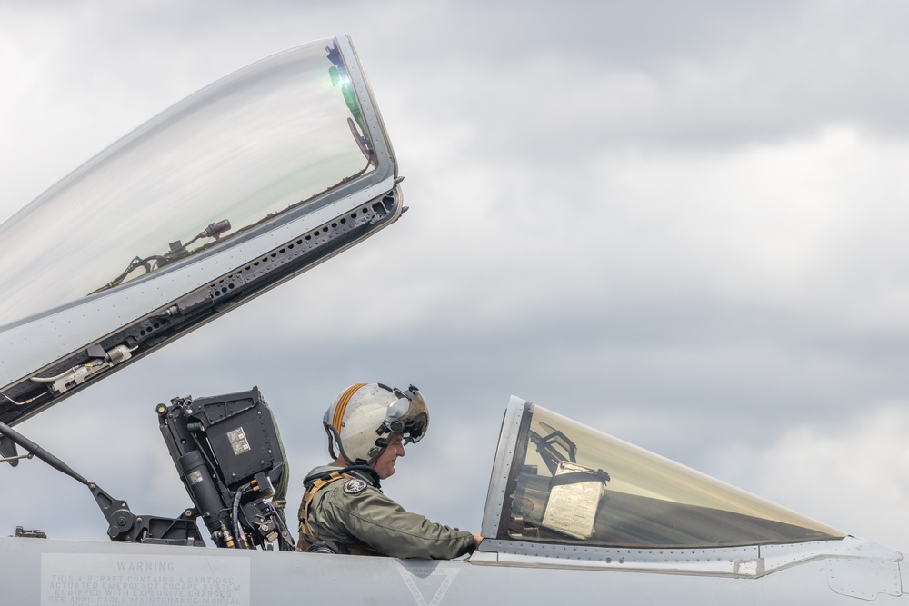 In the Clouds | VMFA (AW)-224 Marines Conduct Flight Operations at Suwon AB South Korea