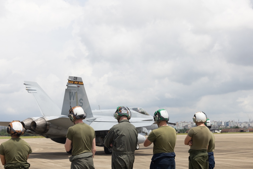 In the Clouds | VMFA (AW)-224 Marines Conduct Flight Operations at Suwon AB South Korea