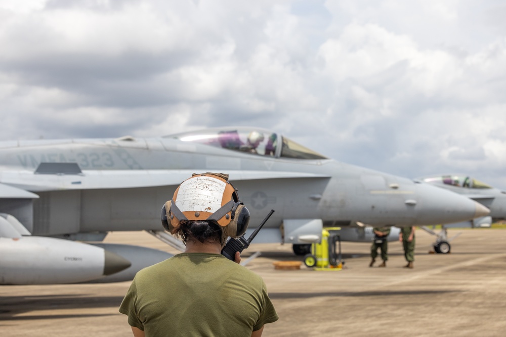 In the Clouds | VMFA (AW)-224 Marines Conduct Flight Operations at Suwon AB South Korea