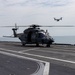 MRF-D 24.3: VMM-268 (Rein.) Marines conduct deck landing qualifications aboard Italian aircraft carrier ITS Cavour during Exercise Pitch Black 24