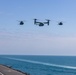 MRF-D 24.3: VMM-268 (Rein.) Marines conduct deck landing qualifications aboard Italian aircraft carrier ITS Cavour during Exercise Pitch Black 24