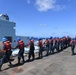 USS Kidd (DDG 100) Sailors Perform Replenishment at Sea