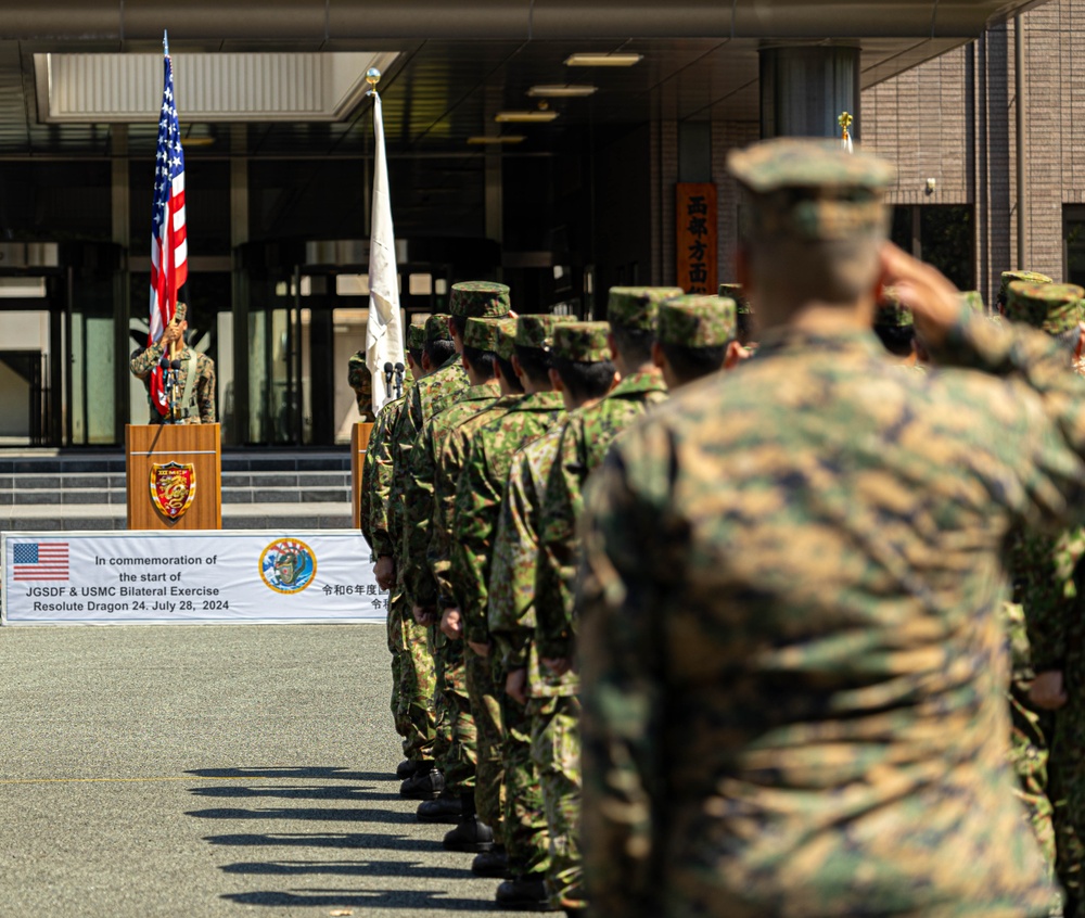 RD24 | III MEF, JSDF begin Resolute Dragon 24 at Camp Kengun