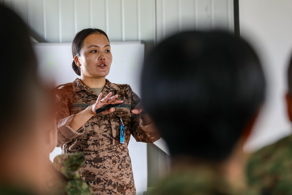 Medical, UXO, Convoy, and Peacekeeping training during Khaan Quest 24 Medical, UXO, Convoy, and Peacekeeping training during Khaan Quest 24