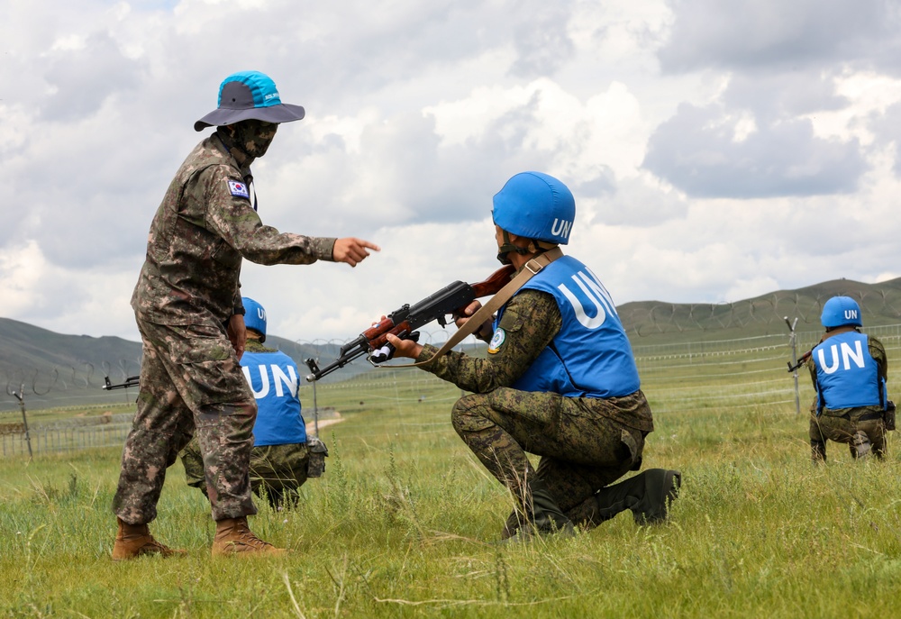 Medical, UXO, Convoy, and Peacekeeping training during Khaan Quest 24 Medical, UXO, Convoy, and Peacekeeping training during Khaan Quest 24