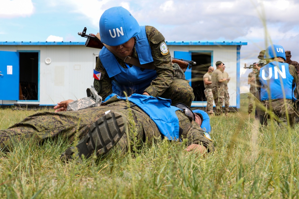 Medical, UXO, Convoy, and Peacekeeping training during Khaan Quest 24 Medical, UXO, Convoy, and Peacekeeping training during Khaan Quest 24