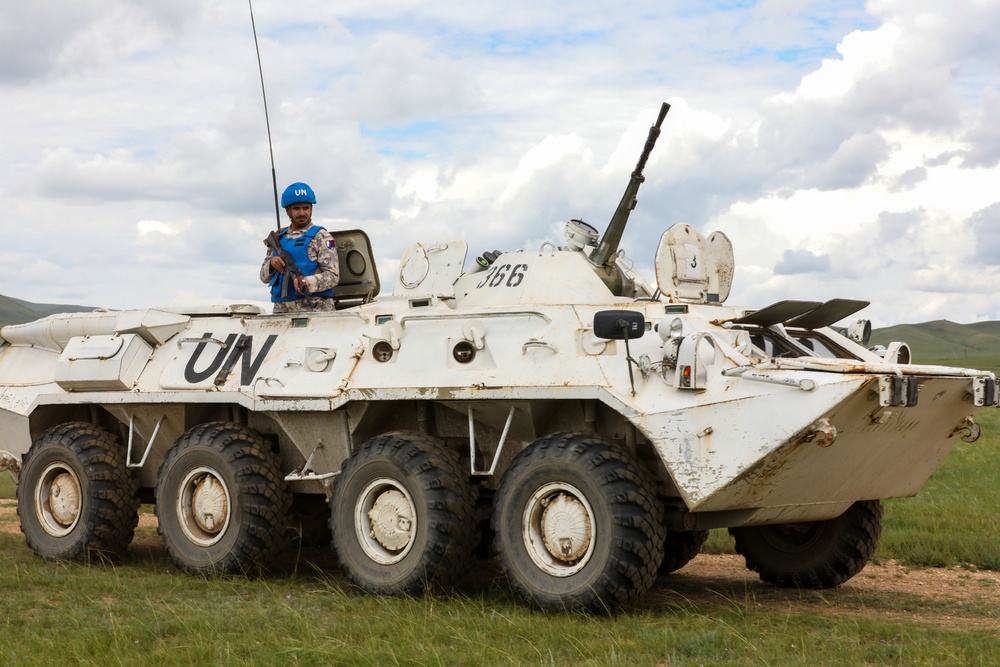 Medical, UXO, Convoy, and Peacekeeping training during Khaan Quest 24 Medical, UXO, Convoy, and Peacekeeping training during Khaan Quest 24