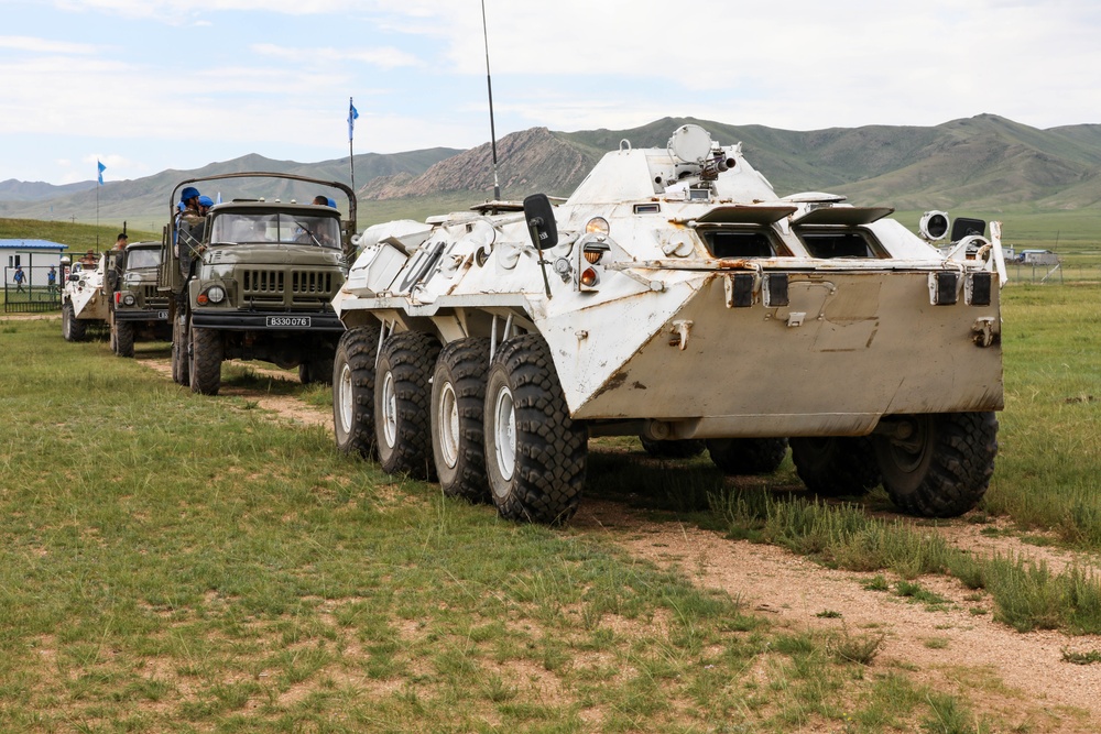 Medical, UXO, Convoy, and Peacekeeping training during Khaan Quest 24 Medical, UXO, Convoy, and Peacekeeping training during Khaan Quest 24