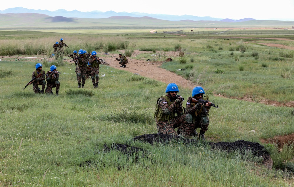 Medical, UXO, Convoy, and Peacekeeping training during Khaan Quest 24 Medical, UXO, Convoy, and Peacekeeping training during Khaan Quest 24